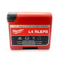 Milwaukee L4RLEPB Redlithium USB Rechargeable Bluetooth Headphone Kit