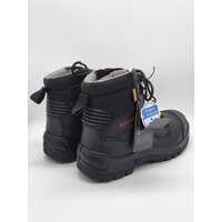 KingGee K27985 Phoenix 6CZ EH Side Up Work Safety Boots Black Size Mens US 10.5