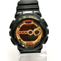 Casio G-Shock GD-100GB Black Gold Unisex Digital Sport Watch 200m WR