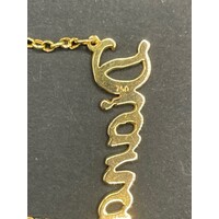 Ladies 18ct Yellow Gold Belcher Link 'Diana' Necklace