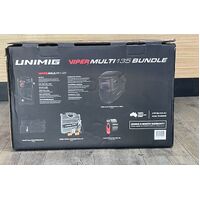 UNIMIG Viper Multi 135 Bundle MIG TIG Stick Combo Welder Kit PK11100