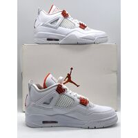 Air Jordan 4 Retro Metallic Orange CT8527-118 Size 8 US Mens Shoes