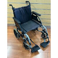 Sunrise Medical Breezy BasiX 2 Fixed Back Folding 20in Wheelchair Max 125kg