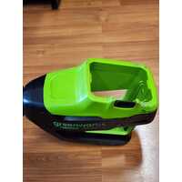 Greenworks 82ST12 82V 16 Inch 40.6cm Straight Shaft Grass Trimmer 4Ah Battery