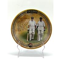 Don Bradman Collectable Plate: A Hero For All Time Plate No 343B Limited Edition