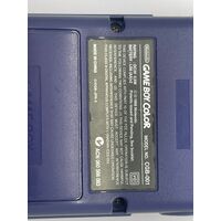 Nintendo Game Boy Color CGB-001 Handheld System Grape