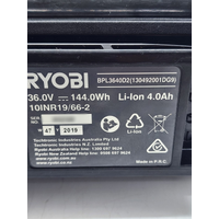 Ryobi 36V 4.0Ah Lithium Hi-Tech Battery and Charger