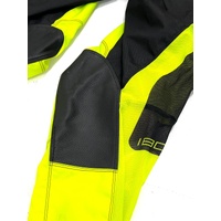 Fox 180 Mens Motocross Monster Pants Black Green Yellow Size 34