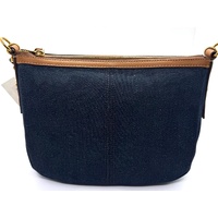 Fossil Jolie Denim Crossbody Shoulder Bag with Strap