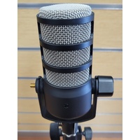 Rode PodMic FG0184690 Dynamic Podcasting Microphone Black with Stand XLR Cable