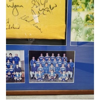 Classic Parramatta Premiers 1981-82-83 Jersey Signed by Team Framed Memorabilia