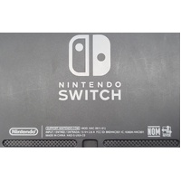 Nintendo Switch HAC-001(-01) Grey Handheld Gaming Console with Joy-Con