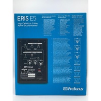 PreSonus Eris 5 Gen 1 High Definition 2-Way Studio Monitor Speakers