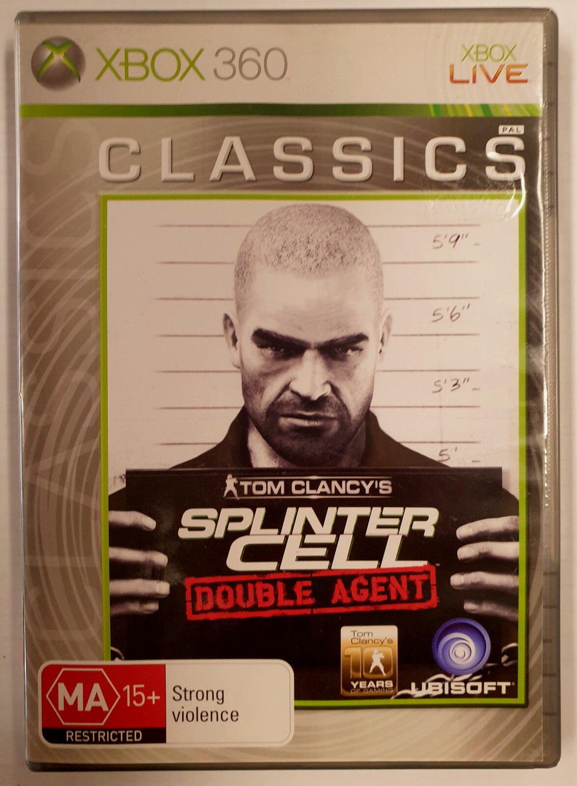 splinter cell double agent on xbox 360