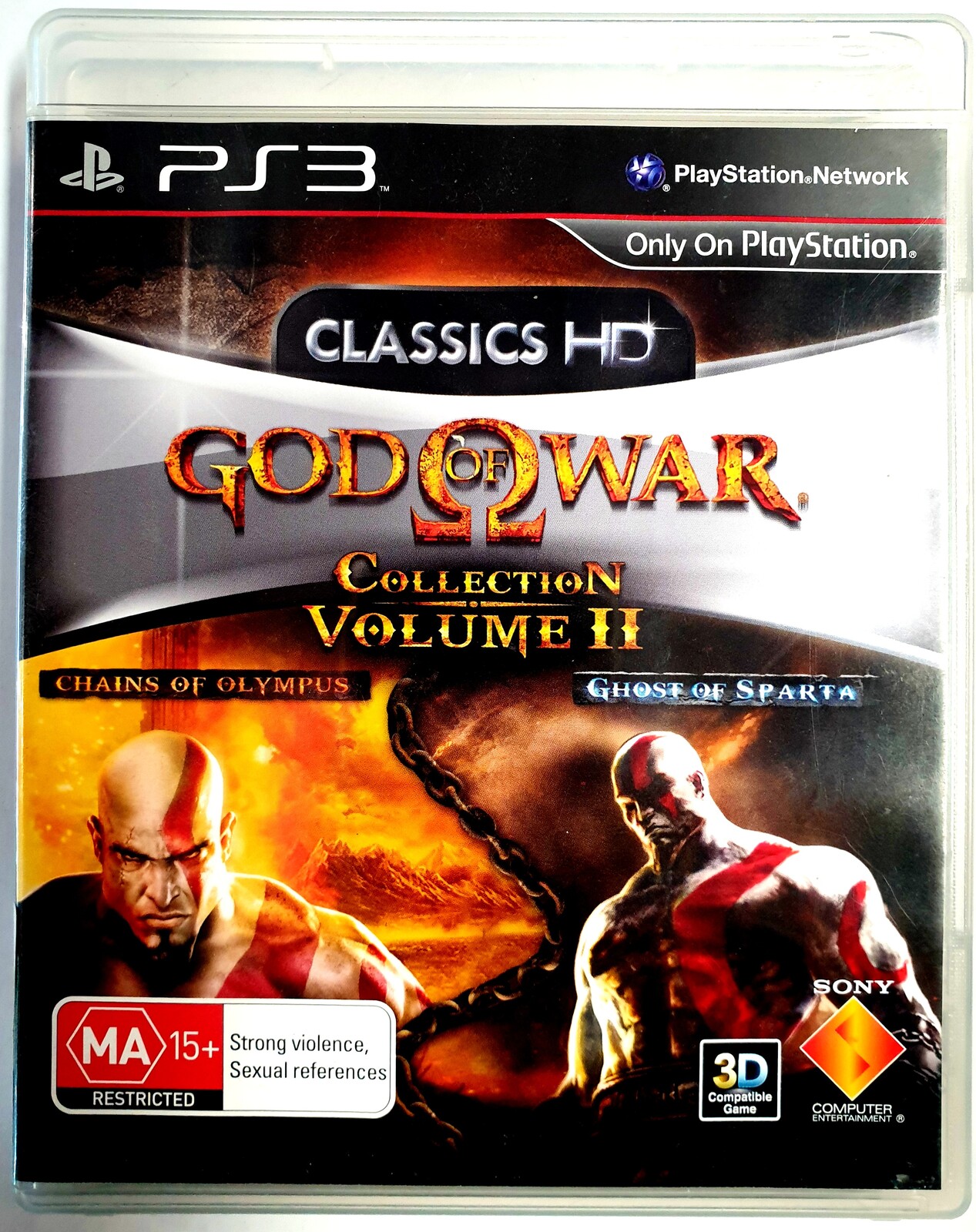 god of war volume 2 ps3