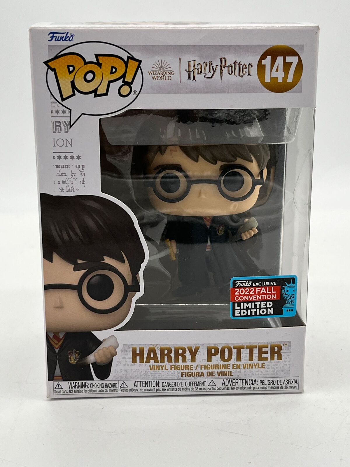 Funko Pop! #147 Harry Potter 2022 Fall Convention Limited Edition (Pre ...