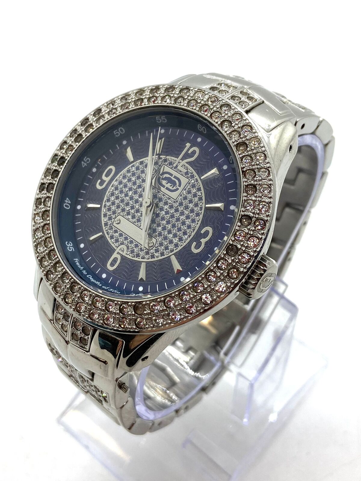 Marc ecko 2024 diamond watch