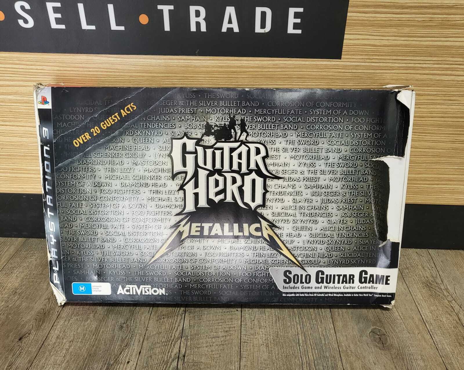 Guitar Hero: Metallica with Guitar Controller Bundle - PS3