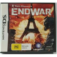 Tom Clancys ENDWAR nintendo DS Game, Case And Manual 