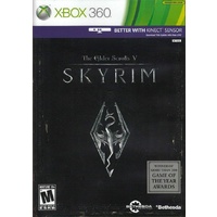 THE ELDER SCROLLS V SKYRIM Xbox 360 GAME PAL