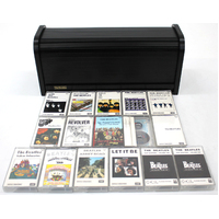 The Beatles Collection: 16 Cassette Tape Collection Roll Top Box