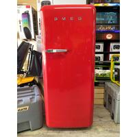 Smeg 50's Style 255L Retro Refrigerator Glossy Red