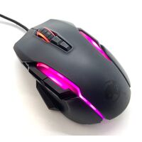 Roccat Kone Aimo Gaming Wired Mouse LED Display ROC-11-820-BK (Pre-owned)