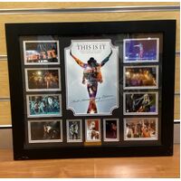 This Is It Michael Jackson 1st Anniversary Limited Edition Framed Memorabilia