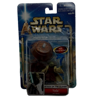 Star Wars Yoda Jedi Master Attack of the Clones Action Figure (Pre-owned)