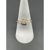 Ladies 9ct Yellow Gold Ring (Pre-Owned)