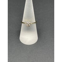 Ladies 9ct Yellow Gold Ring (Pre-Owned)