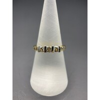 Ladies 18ct Yellow Gold Diamond Ring