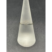 Ladies 18ct White Gold Dante Diamond Ring