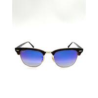 Ray-Ban RB3016 990/7Q 51 Clubmaster Blue Gradient Polarised Unisex Sunglasses