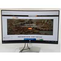 Dell 32 Inch UHD 4K High-Quality Curved Computer Monitor S3221QS