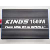Adventure Kings 1500W Pure Sine Wave Power Inverter Camping Car Boat 4WD