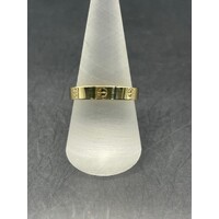 Unisex 18ct Yellow Gold Band Ring