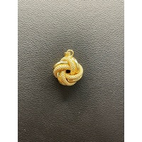 Ladies 18ct Yellow Gold Infinity Knot Pendant