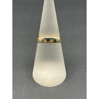 Ladies 10ct Yellow Gold Plain Band Ring