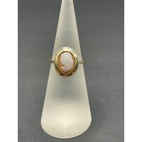 Ladies 9ct Yellow Gold Gemstone Ring