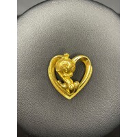 Ladies 22ct Yellow Gold Looney Tunes Tweety Bird Pendant