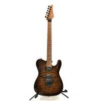 Suhr Modern T Right-handed 01-CUS-0016 Bengal Burst Electric Guitar with Case