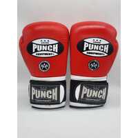 Punch Trophy Getters Commercial Boxing Gloves Size 12oz Red