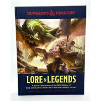 Dungeons and Dragons Lore and Legends Roleplaying and Fantasy Game Book