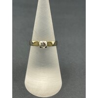 Ladies 18ct Yellow Gold Diamond Ring