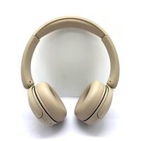 Sony WH-CH520 Cream Bluetooth Wireless On-Ear Headphones with Cable