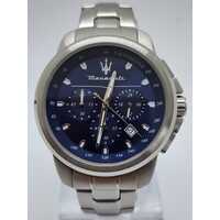 Maserati Successo 44mm Stainless Steel Chronograph Mens Analog Watch 8873621002