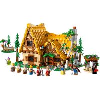 LEGO Disney Snow White and the Seven Dwarfs Cottage Build and Display Set 43242