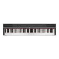 Yamaha P-125AB 88 Key Digital Piano Keyboard with Foot Pedal and Stand