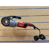 Ridgid 690-I Hand-Held Power Driver Pipe Threading Machine Die Heads and Clamp